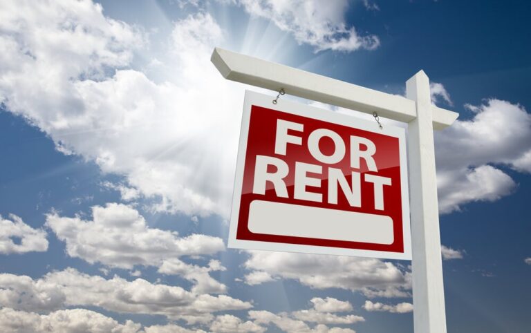 for rent sign